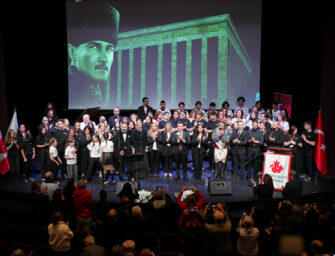 10 Kasım’da Ata’mızı Toronto’da Saygı ve Minnetle Andık